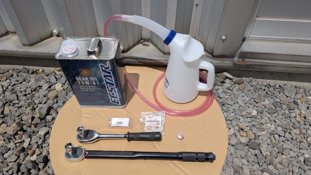 用意したアイテム類