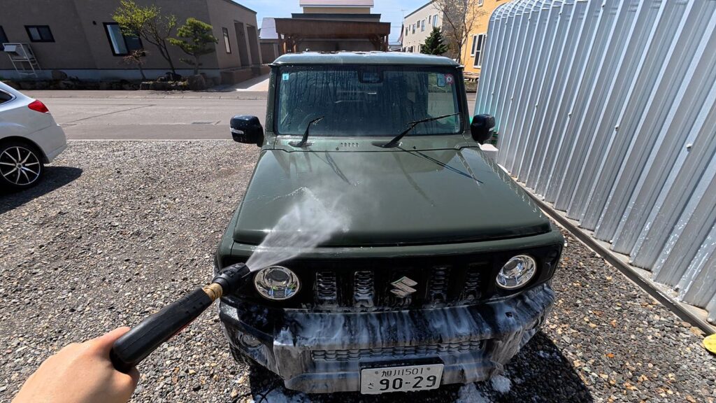 すすぎ作業