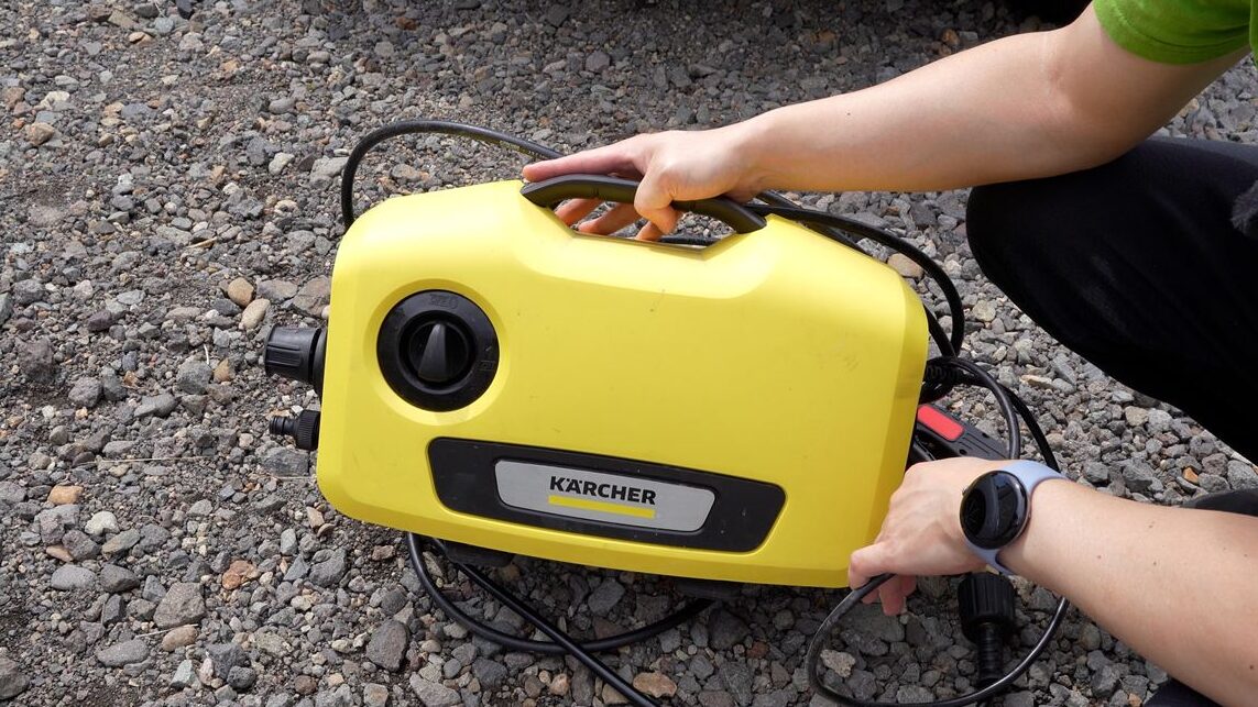 愛用のケルヒャーK2サイレント